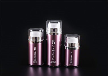 Sticlă de pompă fără aer argintiu