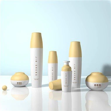 Ambalaj alb pentru îngrijirea pielii